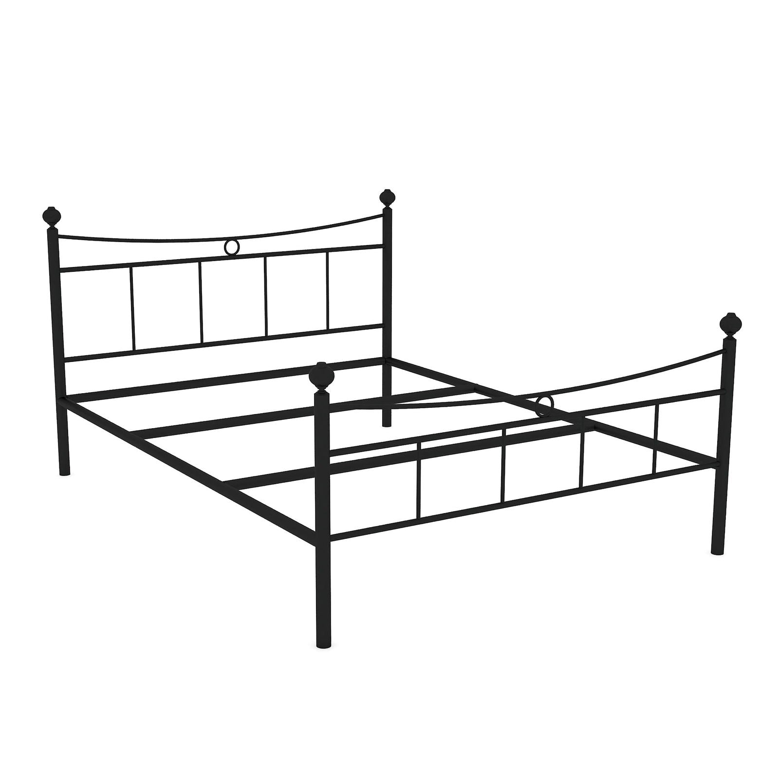 MetalCraft Simple Minimal Iron Bed - Furnishiaa -  -